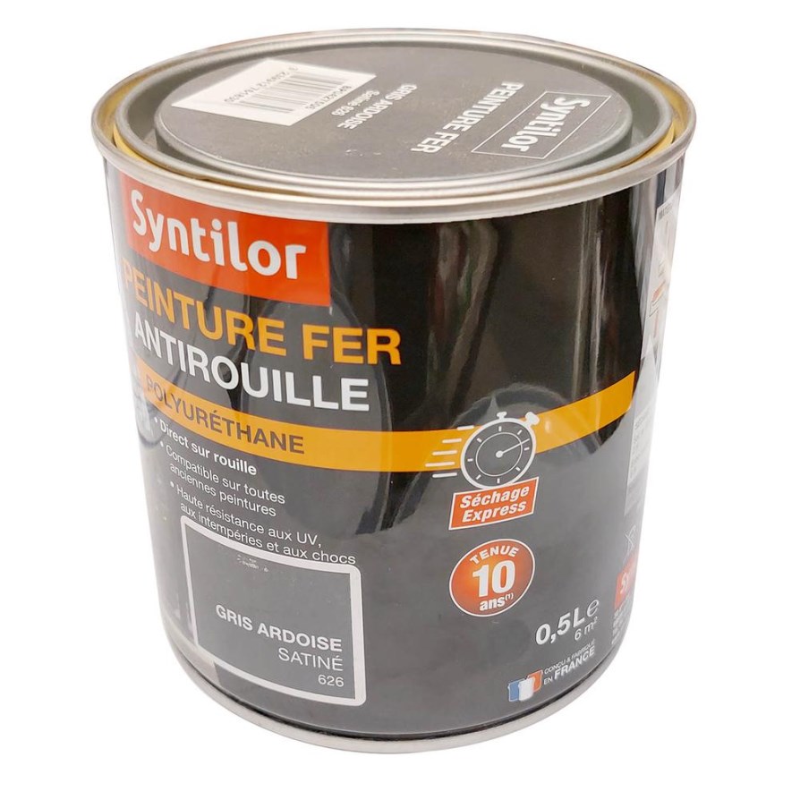 Peinture Fer Ultra Prot L Gris Ardoise