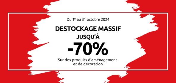 promotion déstockage octobre chez Mr bricolage