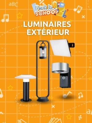 luminaires extérieur chez Mr Bricolage