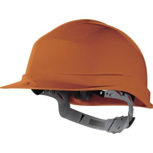 CASQUE CHANTIER GLISSIÈRE ORANGE