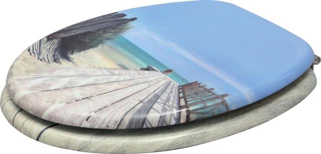 Abattant trendy line holiday beach - WIRQUIN