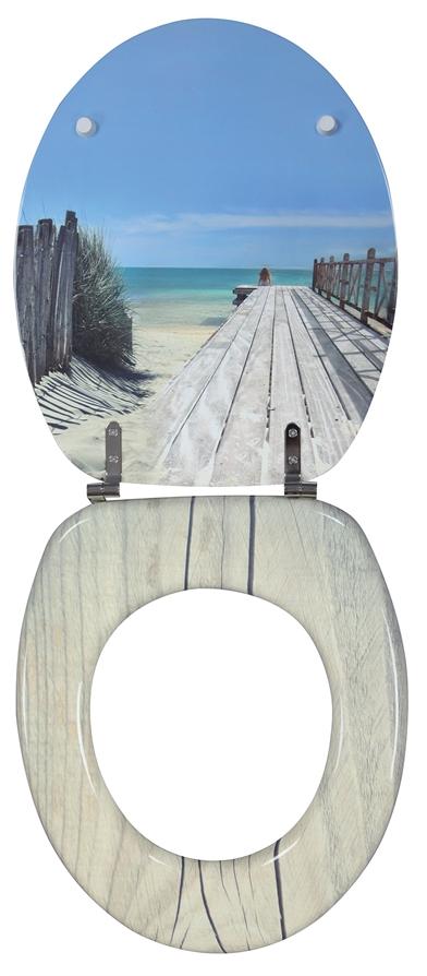 Abattant trendy line holiday beach - WIRQUIN
