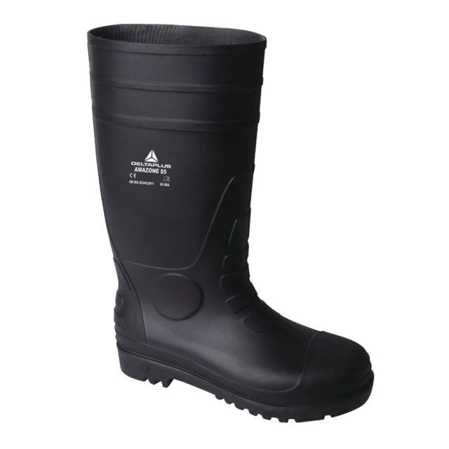 BOTTES DE SECURITE PVC NOIR P.44