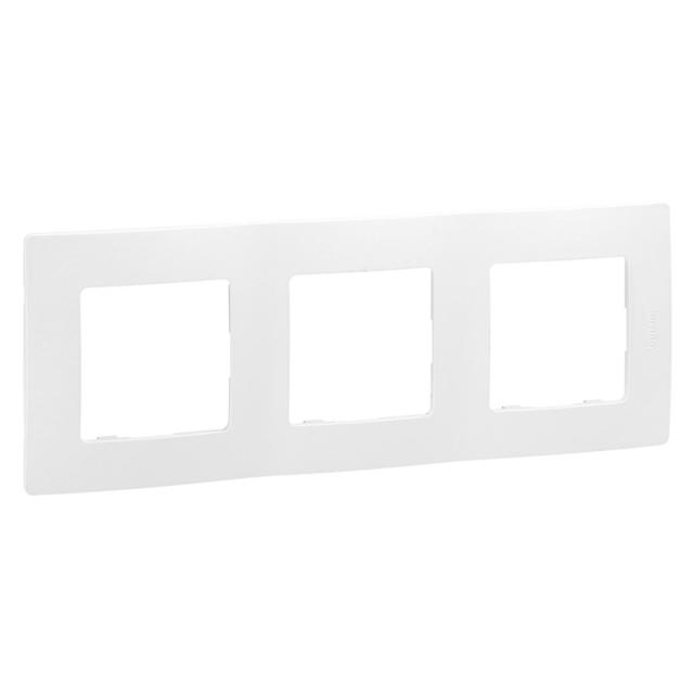 PLAQUE TRIPLE 71 BLANC