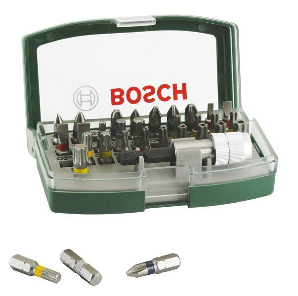 Set d''embouts de vissage couleurs 32 pièces - BOSCH