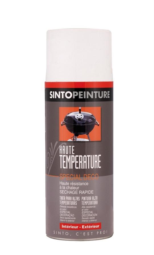 Peinture aérosol haute température 400ml blanc