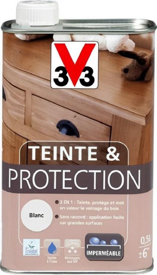Teinte & Protection Intérieur - Blanc - 0,5L
