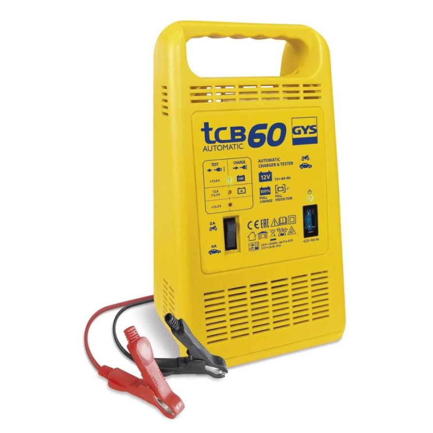 CHARGEUR BATTERIE AUTO TCB60 12V 15-60AH