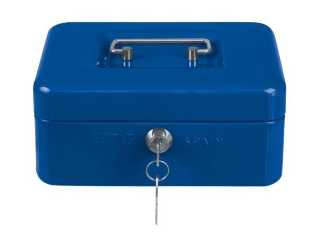 COFFRET A MONNAIE BLEU 200X160X90