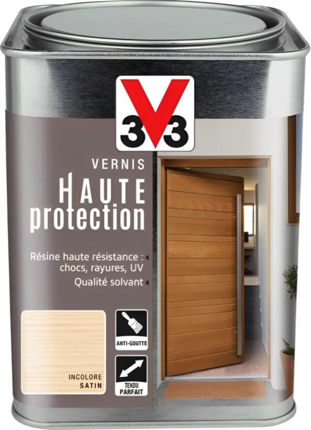 Vernis Haute Protection Bois extérieur - Incolore - 1L