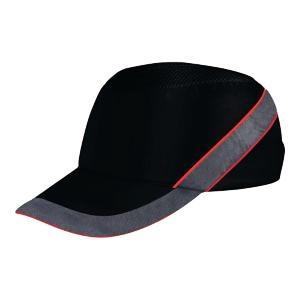 CASQUETTE ANTI-HEURT AIR COLTAN NOIR-ROUGE