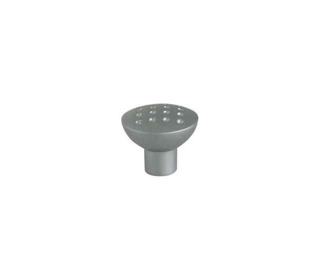 Bouton meuble Contemporain Zamak Mat Chromé ø33mm h28,3mm - B BEAUTY