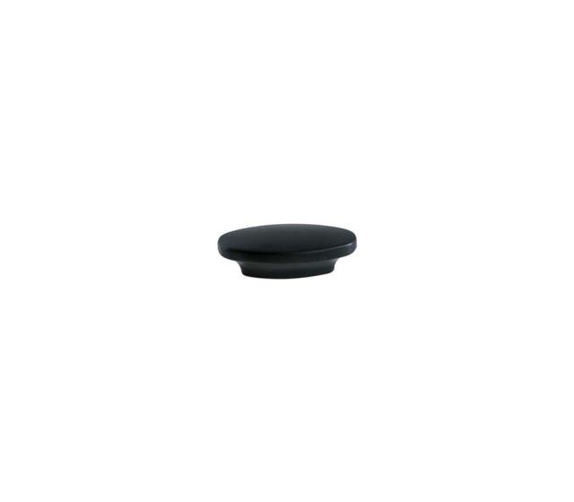 Bouton meuble Contemporain Zamak Mat Noir 43x19x20mm - B BEAUTY