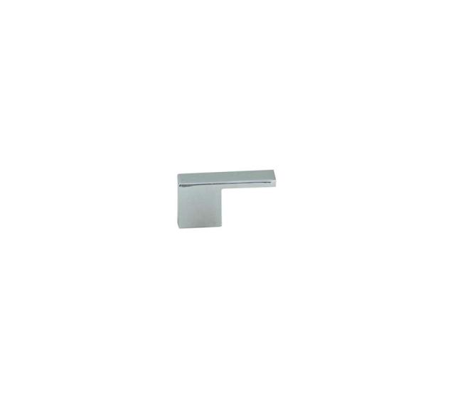 Bouton meuble Contemporain Zamak Chromé 35x8x18mm - B BEAUTY