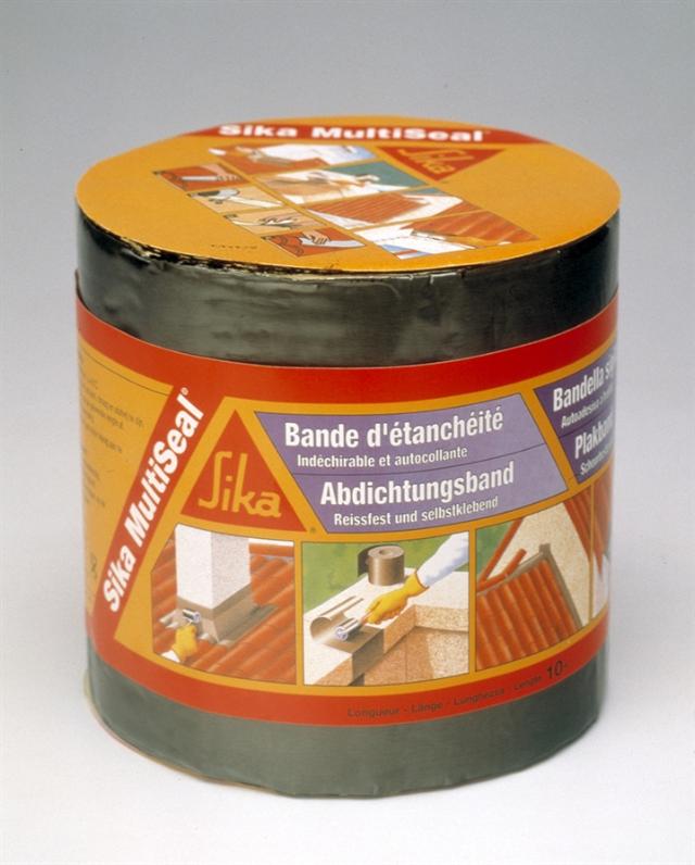 Bande d''étanchéité autocollante à froid SIKA MULTISEAL Gris 7.5 cm x 10 M