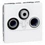 Prise tv-fm-sat mosaic 2 modules - LEGRAND