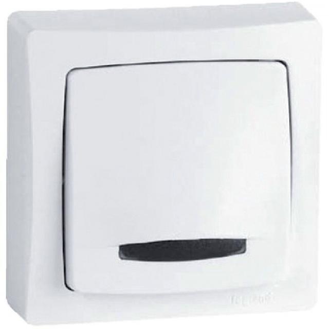 Poussoir lum ASL blanc - LEGRAND