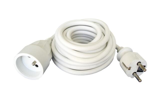 Prolongateur 16A 5m Blanc - ZENITECH