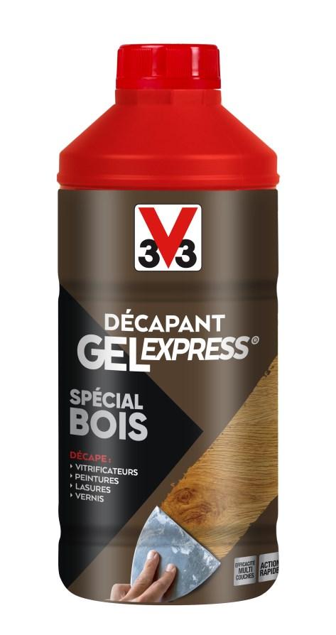 Décapant Gel Express Spécial Bois - 1L  