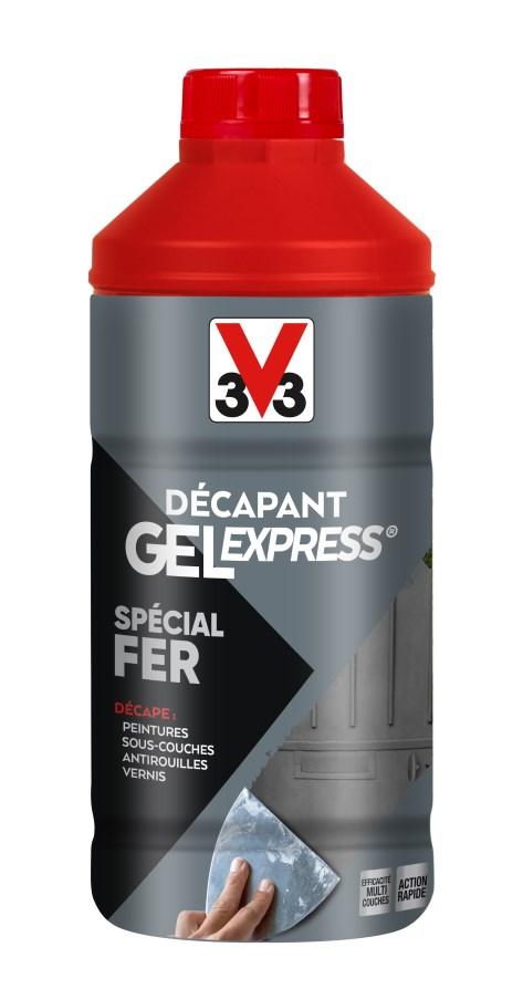 Décapant Gel Express Spécial Fer 1L - V33