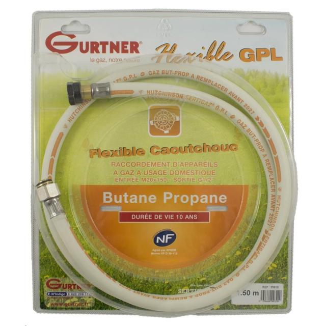 FLEXIBLE 1M BUTANE 20X150 G 1/2