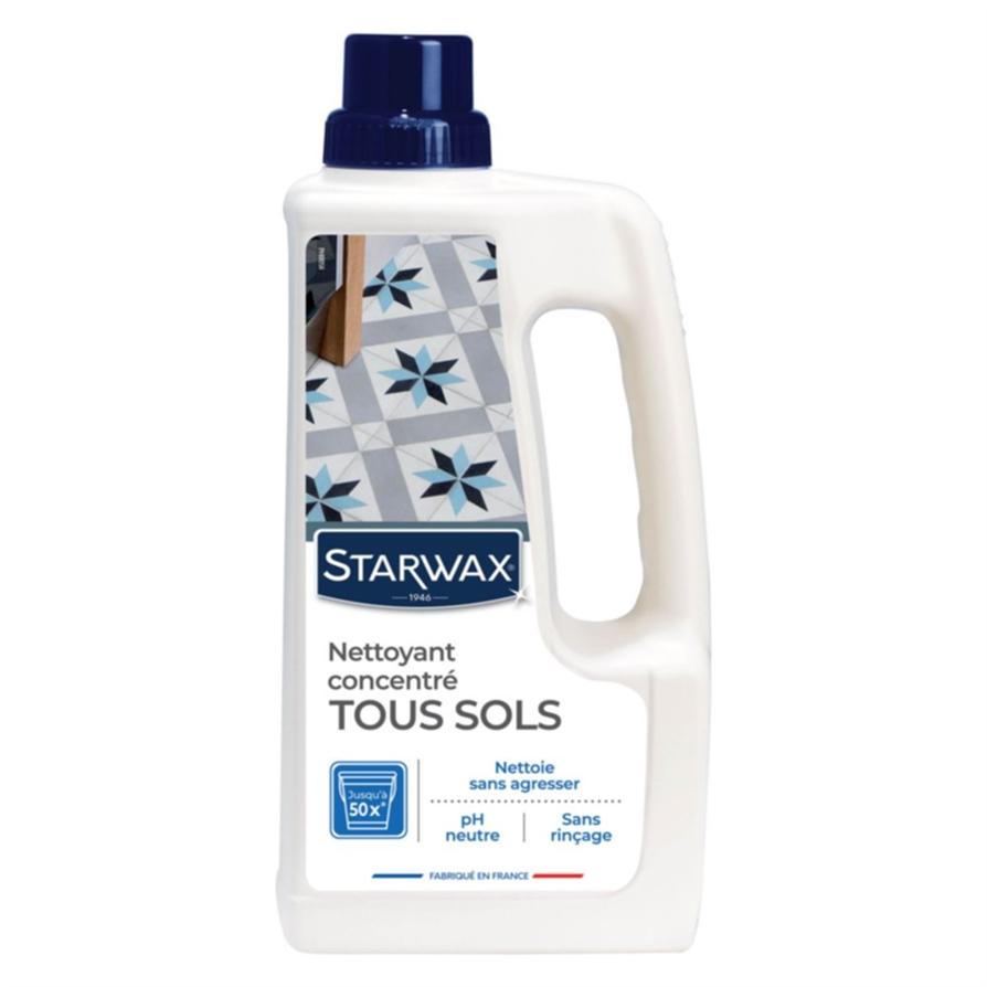 Nettoyant Doux pour Sols Intérieurs 1L - STARWAX