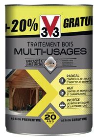 Traitement multi-usages 5 l incolore+ 20% gratuits