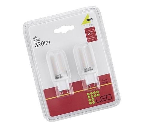 STIFTSOCKEL Ampoules G9 LED, 3W · 300lm, 3000K - TRIO