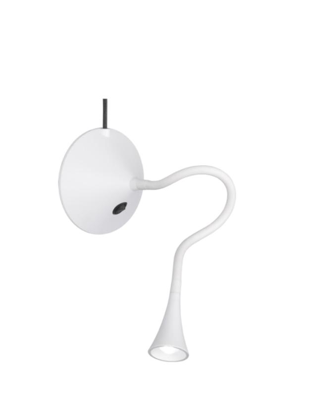 Lampe de Table Viper Blanc H.31cm - REALITY