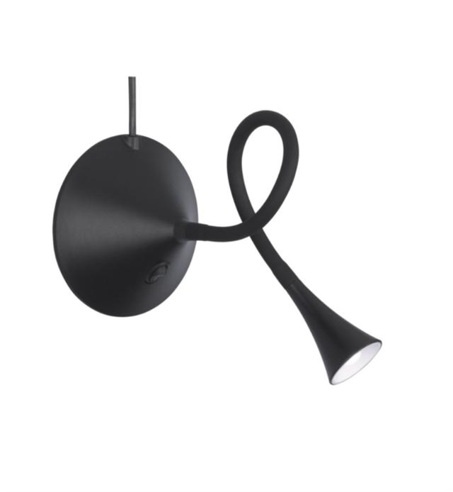 Lampe de Table Viper Noir H.31cm - REALITY