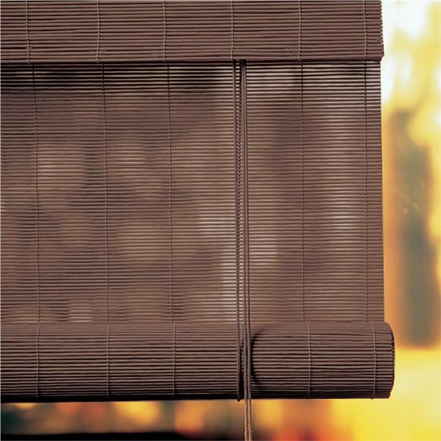Enrouleur Roll''up Bambou Chocolat 100x180cm