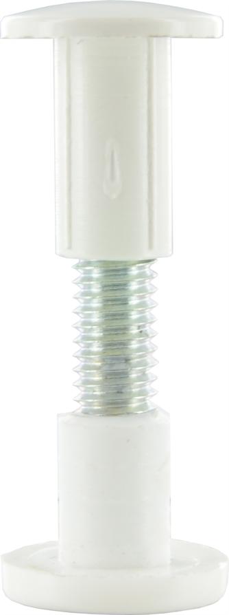 Lot de 4 vis de liaison pour caisson perçage 8mm L15mm serrage de 30 à 40 mm
