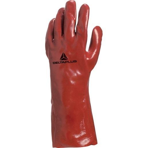 GANT PVC CHIMIQUE ROUGE 35CM PVC7335 T.10