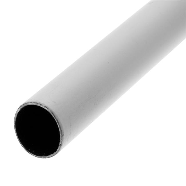 Barre de penderie Ø19mm  rond l.2m blanc