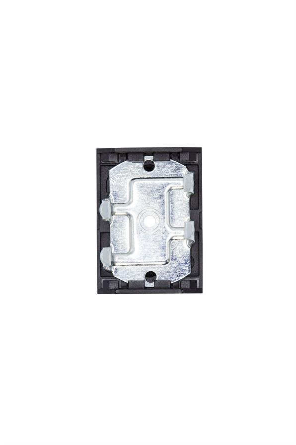 Clip pied de caisson D28mm, acier zingué - CIME