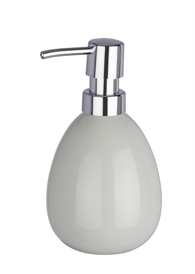 Distributeur savon polaris gris pastel