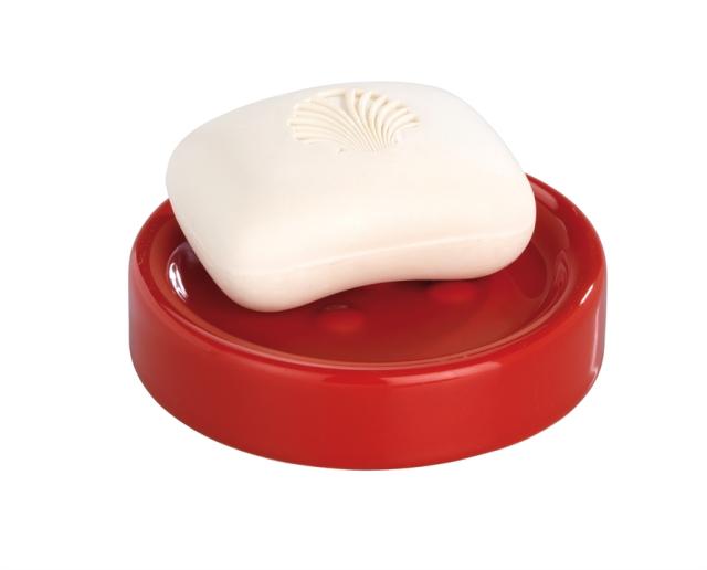 Porte savon polaris rouge