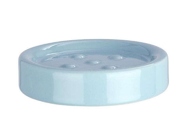 Porte-savon Polaris céramique bleu pastel - WENKO