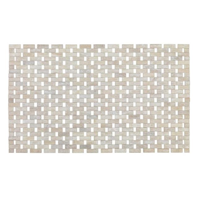 Tapis de bain bambou massif 50x80 b