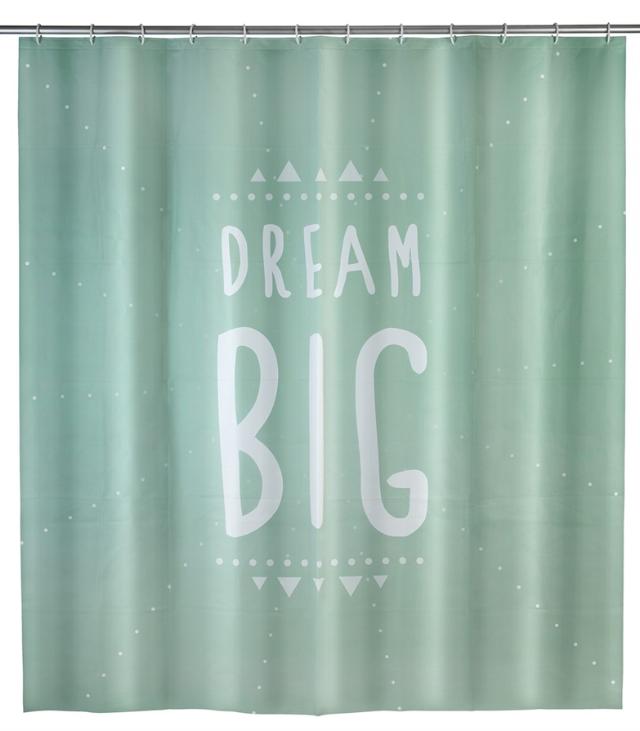 Rideau de douche 180x200cm Dream Big - WENKO