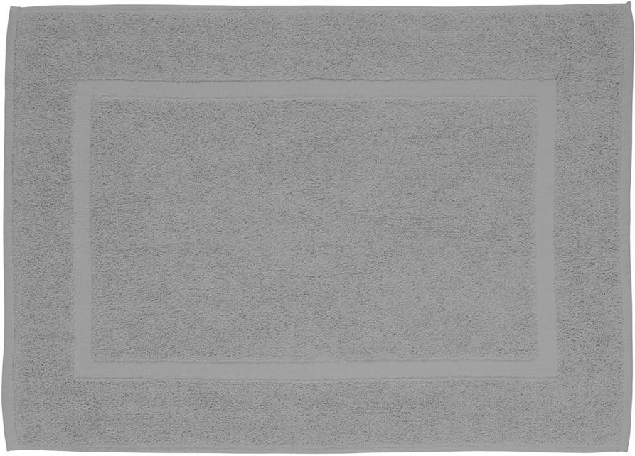 Tapis de bain coton Paradise 50x70cm très absorbant gris - WENKO