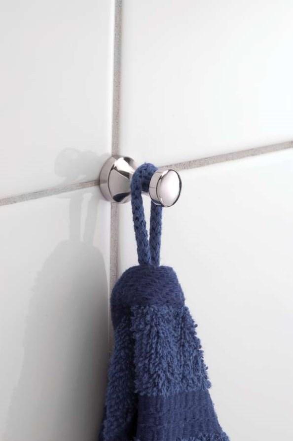 Crochet chromé Basic - WENKO