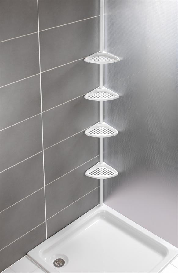  Etagère télescopique Opal blanc ALL STAR