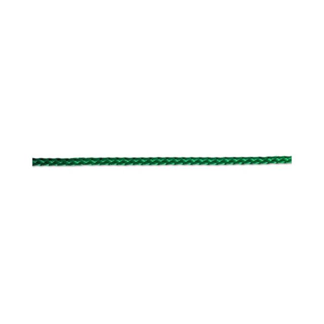 CORDE PP TRESSEE VERTE 200KG D.4MM