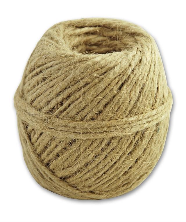 Ficelle naturelle en jute diamètre 2 mm longueur 36 m (vendu au mètre)