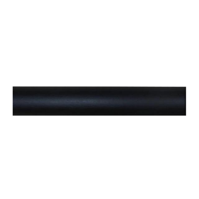 Tringle à Rideaux Bois Ø28mm 1,50m Noir Mat - MOBOIS