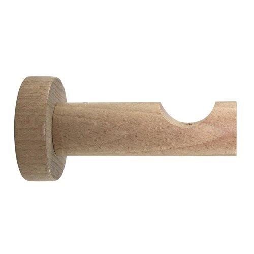 1 support bois ouvert tige Ø28 80mm naturel MOBOIS