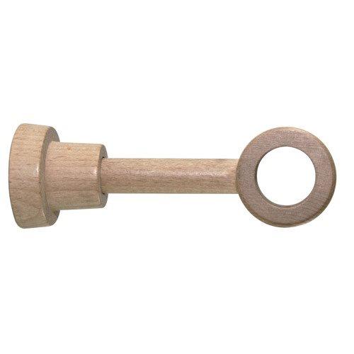 1 support bois fermé Ø28 extensible de 85 à 130mm naturel MOBOIS