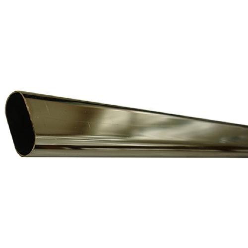 1 tube métal de penderie 30x15 1m00 chrome MOBOIS