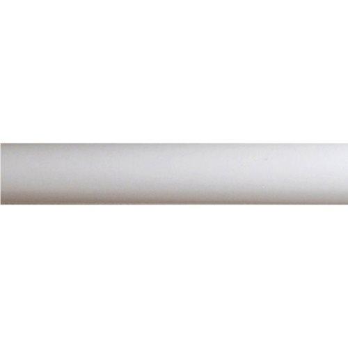 1 tringle métal Ø16 2m50 blanc brillant